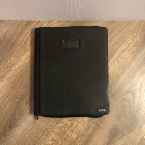 Tumi Leather iPad Agenda Case